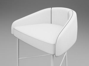 david nicolas bar stool 3D Model