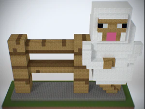 양 울타리 3D 프린트 모델