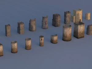 タワーモデル 3Dモデル