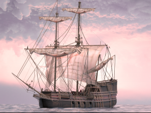 ship 3D 모델