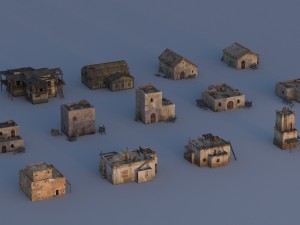 medievalhouses 3D मॉडल