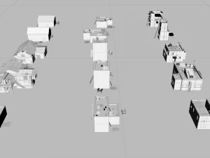 medievalhouses 3D Model