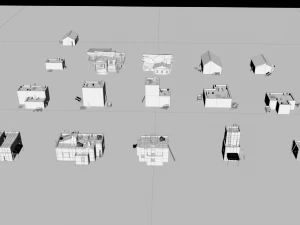 medievalhouses 3D Model