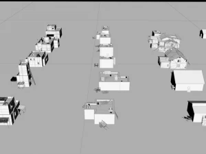 medievalhouses 3D Model