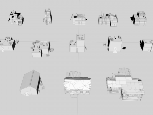 medievalhouses Modelo 3D