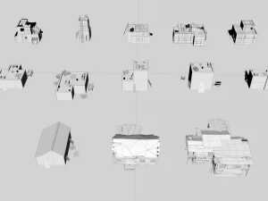 medievalhouses 3D Model