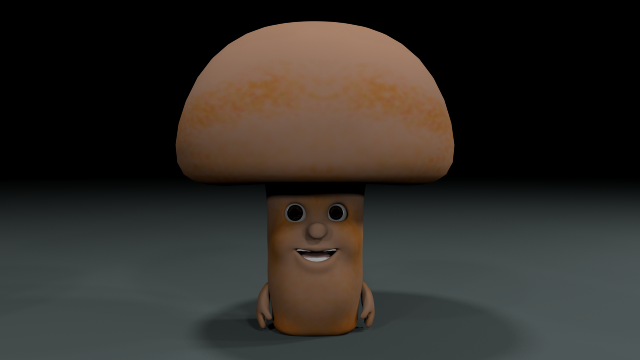 mushroom Modelo 3D .c4d .max .obj .3ds .fbx .stl .blend 
