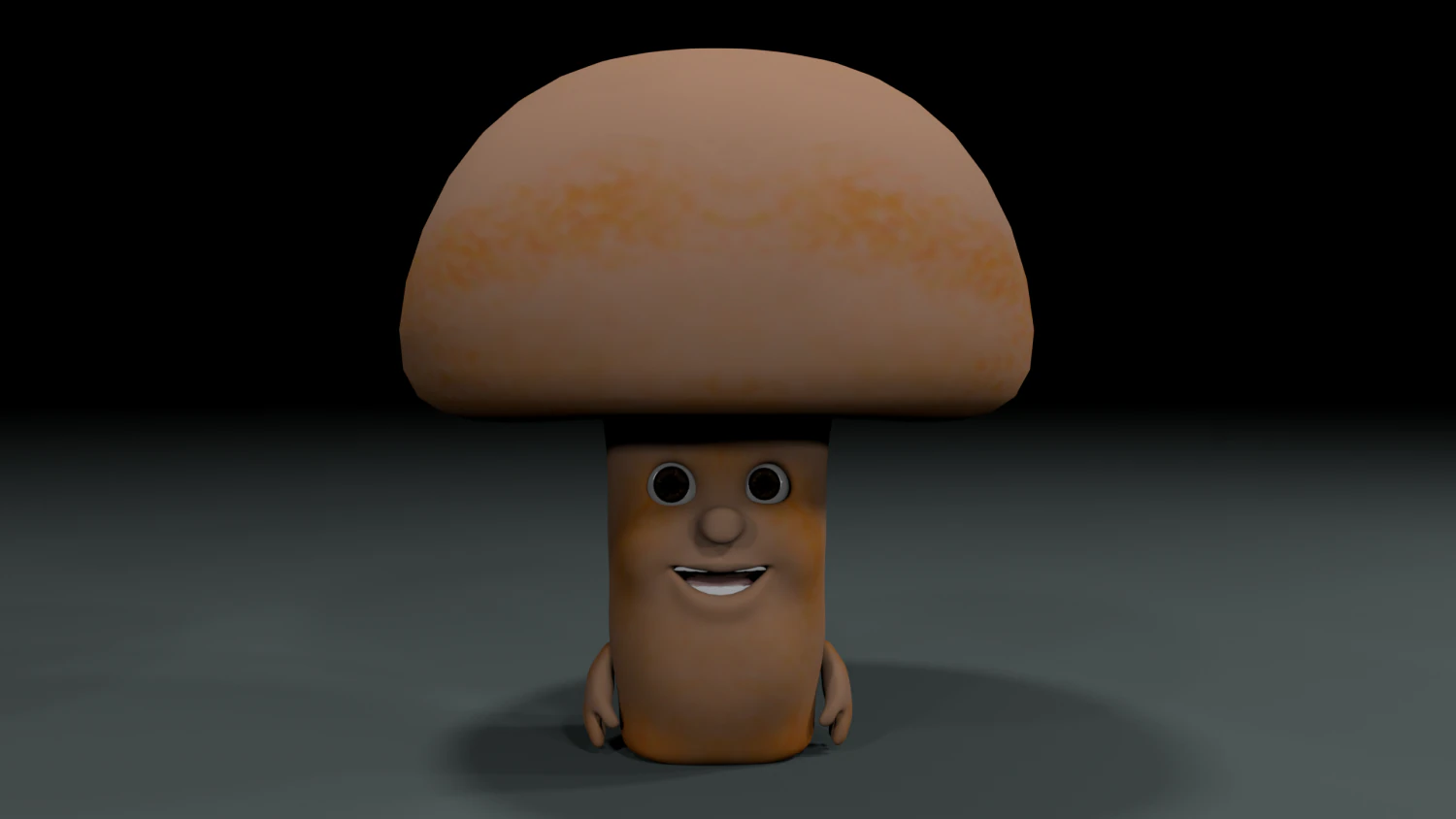 mushroom 3D Model .c4d .max .obj .3ds .fbx .stl .blend 