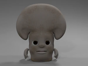 fungo Modello 3D
