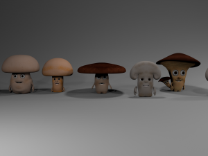 mushroom 3D Model