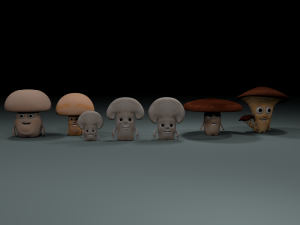 mushroom 3D Model