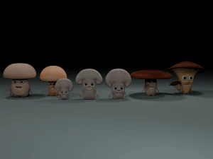 mushroom 3D Model