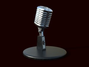 microphone 3D Model