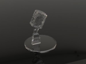 microphone 3D 모델