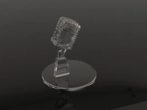 microphone 3D Model