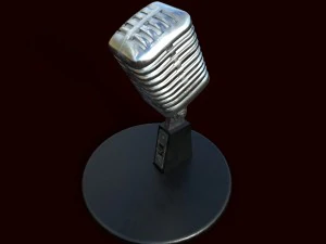 microphone 3D Model