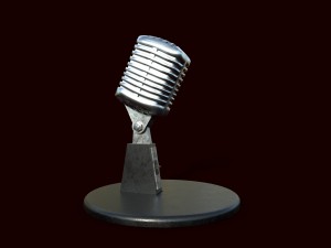 microphone 3D 모델