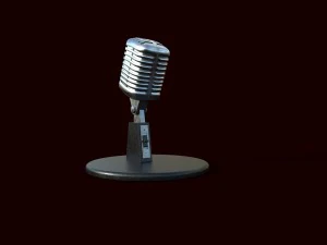 microphone 3D Model