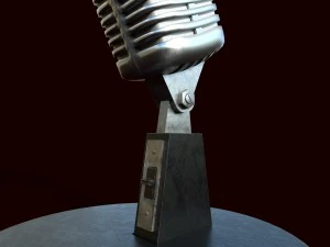 microphone 3D Model