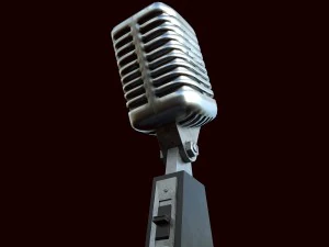 microphone 3D Model