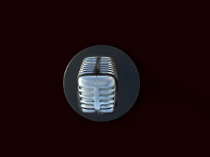 microphone 3D Model