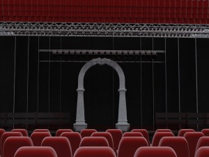 concert hall scene Modelo 3D