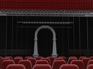 concert hall scene 3D Model