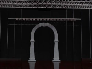 concert hall scene 3D Model