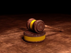 judge hammer 3D Model