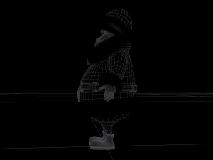 santa 3D Model