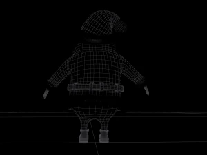santa 3D Model