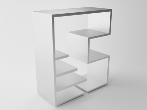 a shelf 3D Model
