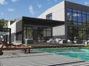modern building-1 3D Model