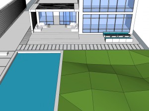 modern building-1 Model 3D