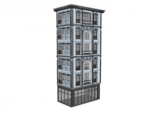 modern building-2 3D मॉडल
