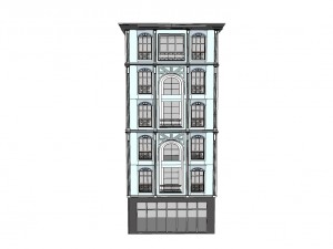 modern building-2 3D मॉडल