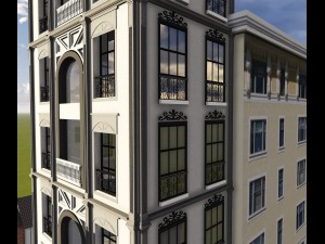 modern building-2 3D मॉडल