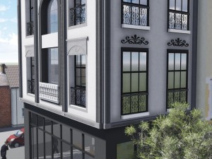 modern building-2 3D मॉडल