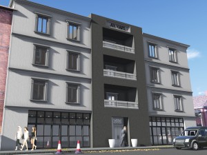 modern building-3 3D Model