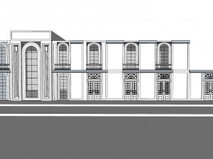 modern building-4 Modelo 3D