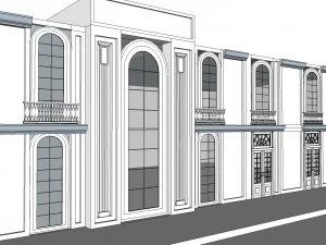 edificio moderno-4 Modelo 3D