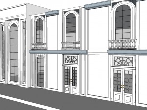 modern building-4 Modelo 3D