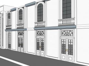 modern building-4 Modelo 3D
