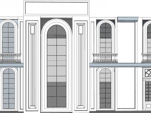 modern building-4 Modelo 3D