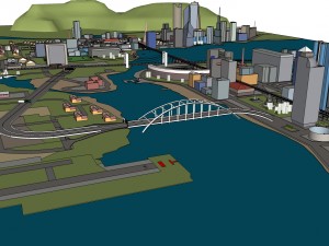 the big city Modelo 3D