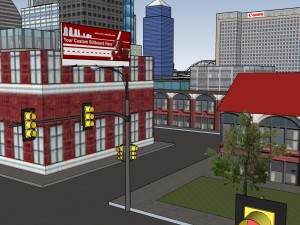 the big city Modelo 3D