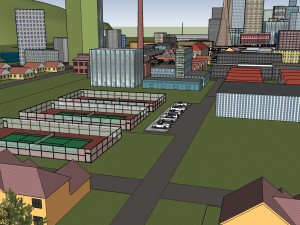 the big city Modelo 3D