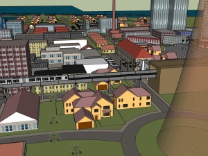 the big city Modelo 3D
