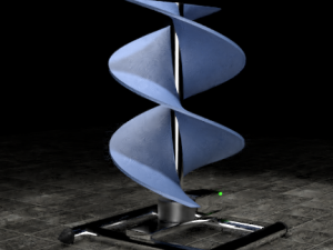 vertical sci-fi wind turbine Modelo 3D