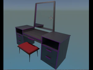 dressing table 3D Model